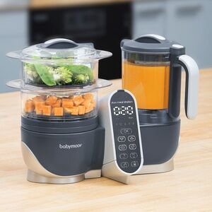 Babymoov Duo Meal Station Baby Food Maker - Gray
